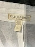 Eileen Fisher 100% Linen White 3/4 Sleeve Blouse Size 2X - photo 7