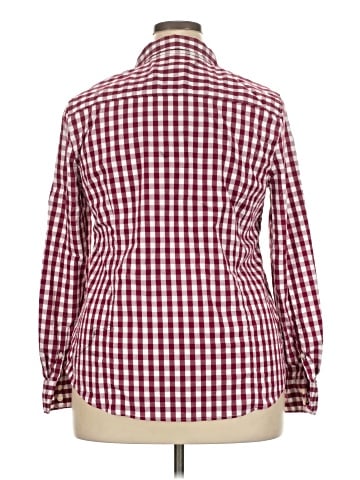 J.Crew Factory Store Long Sleeve Button-Down Shirt (view 2)