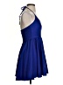 Forever 21 Solid Blue Cocktail Dress Size S - photo 4