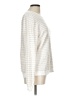 J.Crew Factory Store Stripes Ivory Pullover Sweater Size L - photo 4