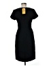 Talbots Solid Black Casual Dress Size 6 (petite) - photo 2