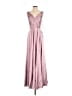 Assorted Brands 100% Polyester Pink Cocktail Dress Size 4 - photo 1