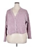 Old Navy 100% Polyester Purple Cardigan Size 2X - photo 1