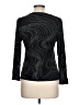 Carol Rose Black 3/4 Sleeve Top Size L - photo 2