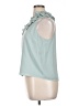 Madison 100% Polyester Teal Sleeveless Blouse Size XL - photo 5