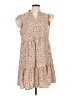 Shein Curve Floral Tan Casual Dress Size 12 Plus (0) - photo 1