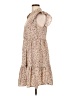 Shein Curve Floral Tan Casual Dress Size 12 Plus (0) - photo 5