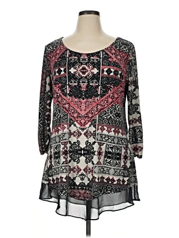 Style&Co 3/4 Sleeve Blouse (view 1)