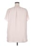 Ann Taylor 100% Polyester Pink Short Sleeve Blouse Size XXL - photo 2