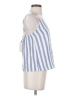 Stradivarius Blue Sleeveless Blouse Size S - photo 4