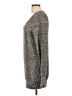 White House Black Market Metallic Gray Pullover Sweater Size L - photo 5