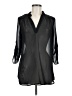 rue21 100% Polyester Black 3/4 Sleeve Blouse Size M - photo 1