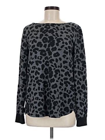 Pink Clover Long Sleeve Top (view 1)