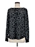 Pink Clover Gray Long Sleeve Top Size 6 - photo 1