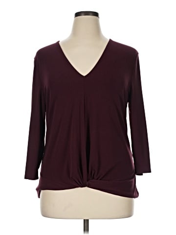 INC International Concepts 3/4 Sleeve Top (view 1)