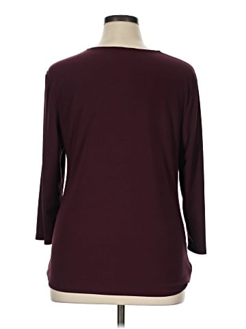 INC International Concepts 3/4 Sleeve Top (view 2)