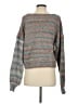 Urban Outfitters Stripes Gray Pullover Sweater Size S - photo 2