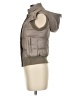 BCBGMAXAZRIA Gray Vest Size XXS - photo 5