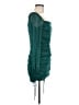 Jump Apparel 100% Polyester Teal Ivory Cocktail Dress Size M - photo 4