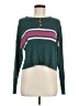 American Eagle Outfitters Color Block Teal Pullover Sweater Size M - photo 1