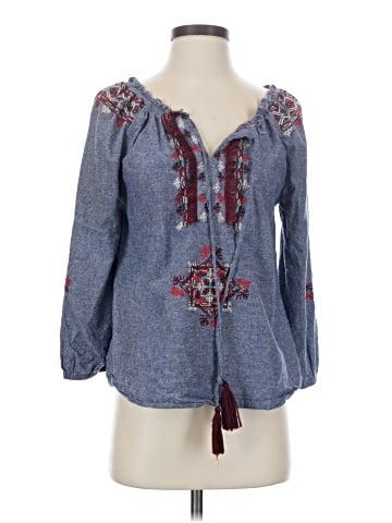 THML 3/4 Sleeve Blouse (view 1)