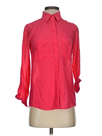 Club Monaco 3/4 Sleeve Silk Top (view 1)