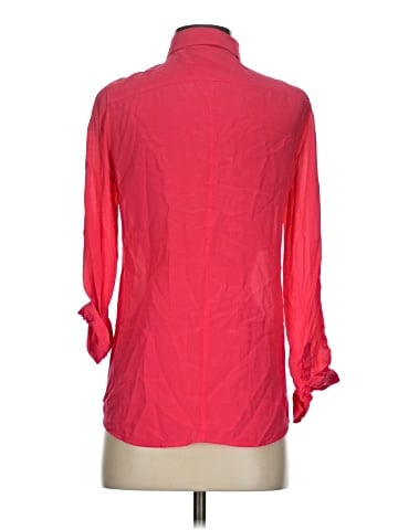 Club Monaco 3/4 Sleeve Silk Top (view 2)
