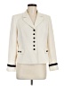 Le Suit 100% Polyester Ivory Blazer Size 10 Petite - photo 1