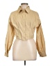 Lumiere Tan Long Sleeve Blouse Size L - photo 1