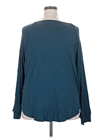 LC Lauren Conrad 3/4 Sleeve T-Shirt (view 2)
