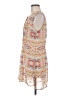 CAbi 100% Polyester Print Ivory Casual Dress Size M - photo 5