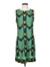 Aryeh Chevron-herringbone Green Casual Dress Size S - photo 1
