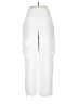 Wilfred 100% Polyester White Cargo Pants Size 6 - photo 2
