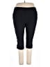 White Stag 100% Spandex Solid Black Active Pants Size 22 - photo 1