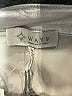 WAYF Metallic Silver Faux Leather Skirt Size M - photo 4