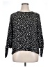 Papermoon 100% Polyester Black Long Sleeve Blouse Size XL - photo 1