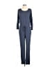 H By Halston Solid Blue Jumpsuit Size S - photo 1