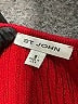 St. John Red Sleeveless Top Size S - photo 7