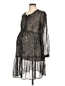 Seraphine 100% Polyester Black Casual Dress Size 12 - photo 1
