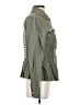 INC International Concepts 100% Linen Green Jacket Size S - photo 4