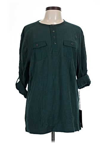 Rock & Republic 3/4 Sleeve Button-Down Shirt (view 1)