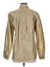 Bogner Metallic Tan Long Sleeve Button-Down Shirt Size EU 38 / US 8 - photo 2