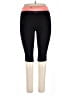 Tangerine Color Block Black Active Pants Size XXL - photo 2