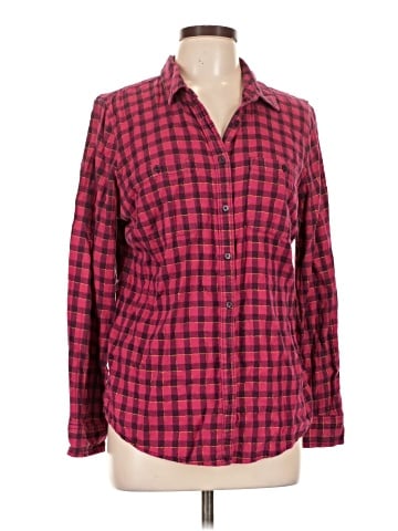 St. John's Bay Long Sleeve Button-Down Shirt (view 1)