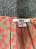 Bar III 100% Polyester Graphic Gray Orange Long Sleeve Top Size L - photo 7