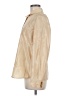 Bogner Metallic Tan Long Sleeve Blouse Size 8 - photo 5