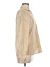Bogner Metallic Tan Long Sleeve Blouse Size 8 - photo 4