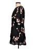 Zara Floral Black Casual Dress Size L - photo 5