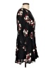 Zara Floral Black Casual Dress Size L - photo 4
