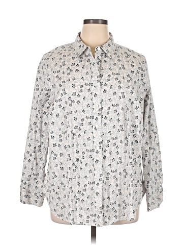 Talbots Long Sleeve Button-Down Shirt (view 1)